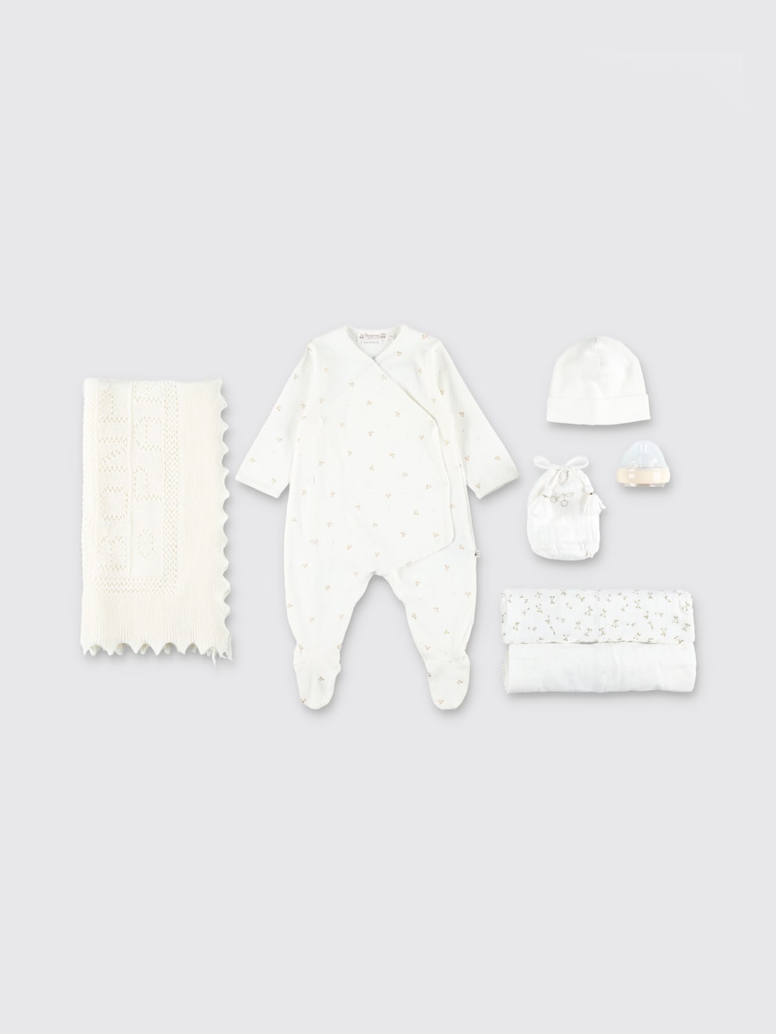 BONPOINT JUMPSUIT: Separates kids Bonpoint, White - Img 1