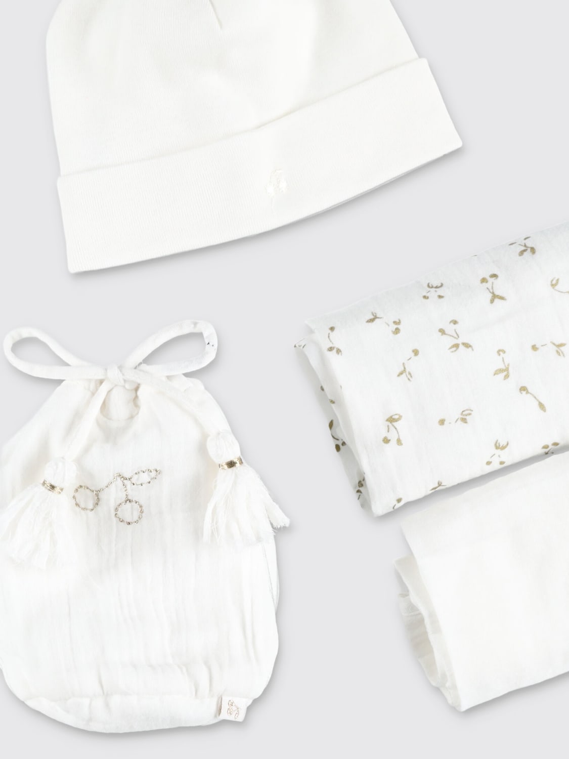 BONPOINT JUMPSUIT: Separates kids Bonpoint, White - Img 2