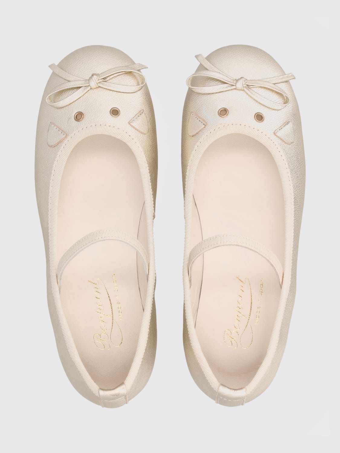 BONPOINT SCHUHE: Schuhe kinder Bonpoint, Gold - Img 4