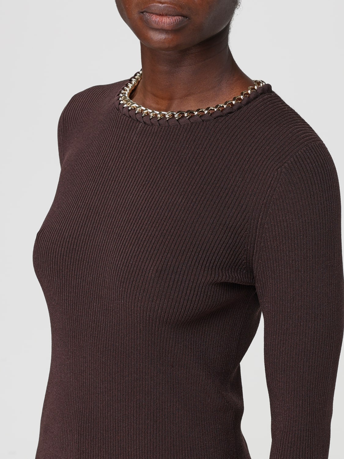 MICHAEL KORS SWEATER: Sweater woman Michael Kors, Brown - Img 3