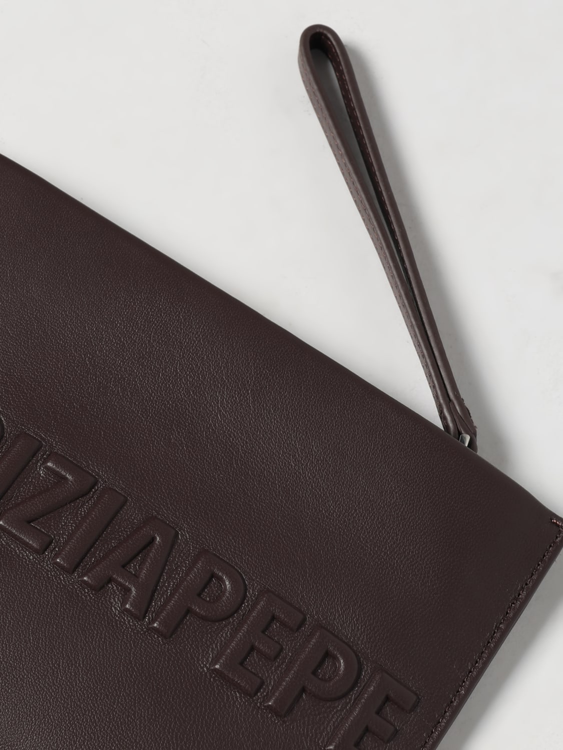 PATRIZIA PEPE SAC À MAIN: Sac porté épaule femme Patrizia Pepe, Marron - Img 3