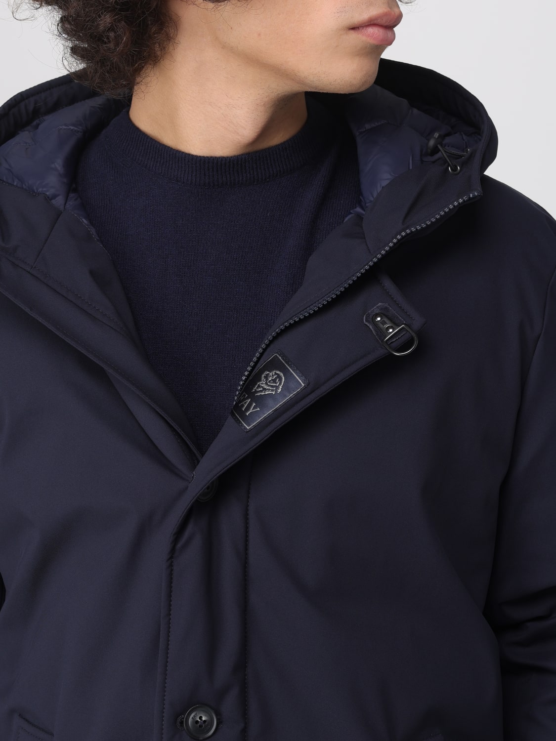 FAY COAT: Coat men Fay, Blue - Img 4
