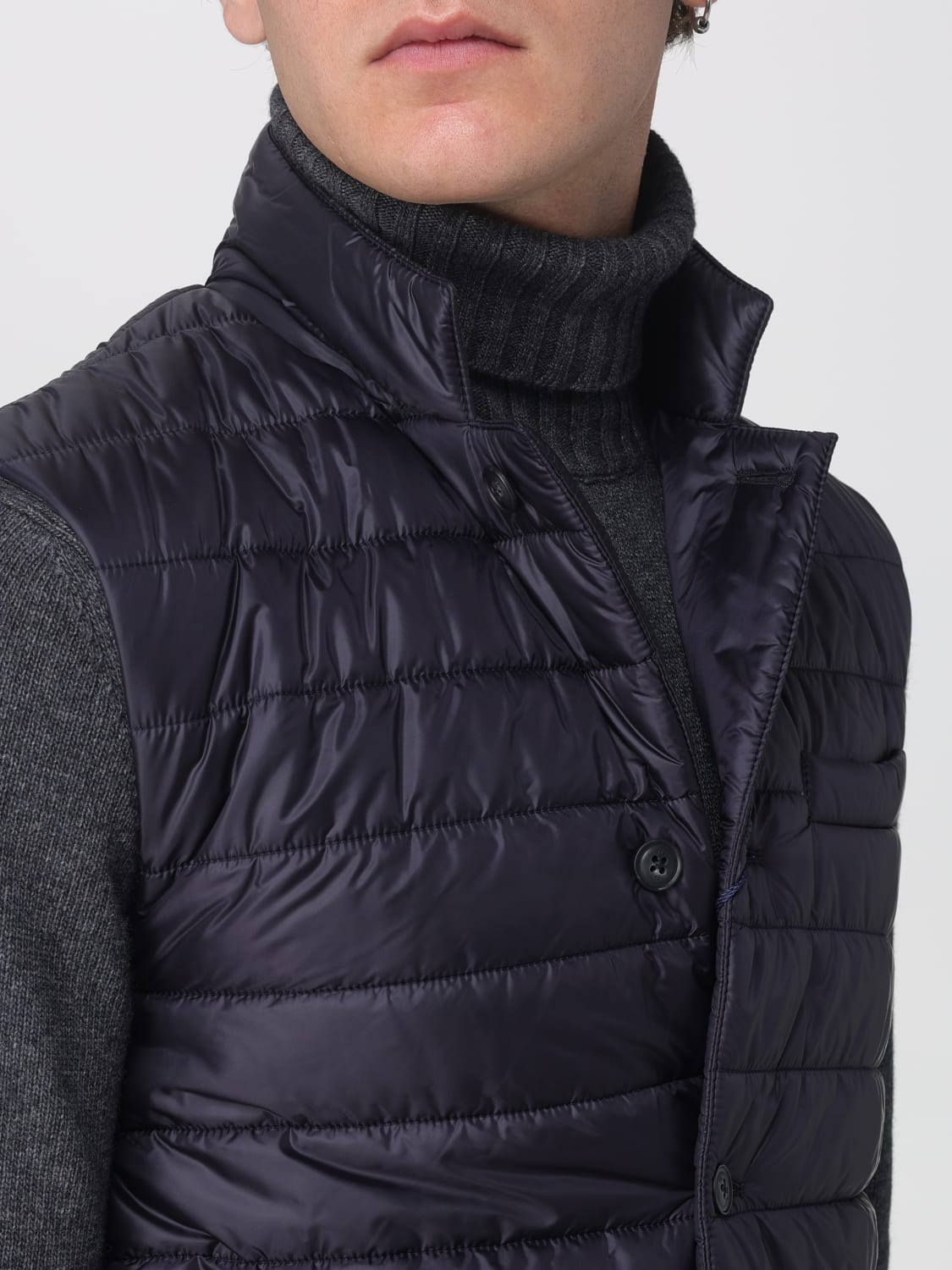 FAY SUIT VEST: Jacket men Fay, Blue - Img 4