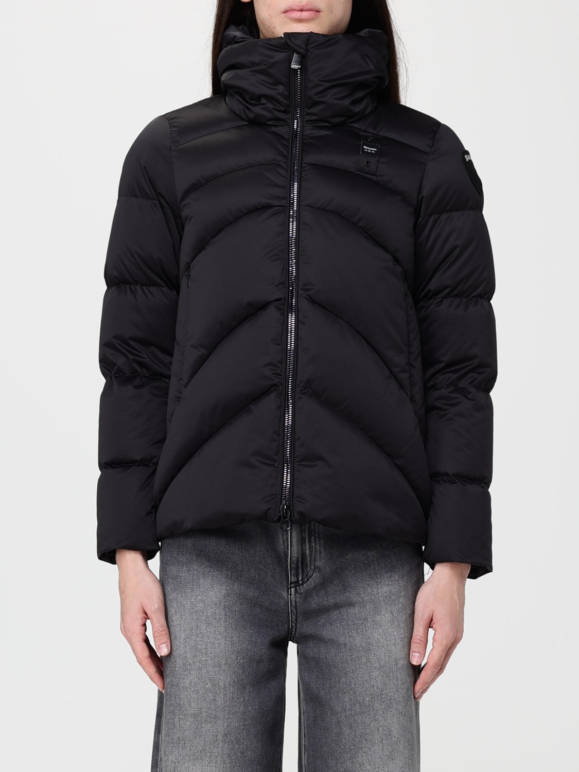 BLAUER JACKET: Jacket woman Blauer, Black - Img 1