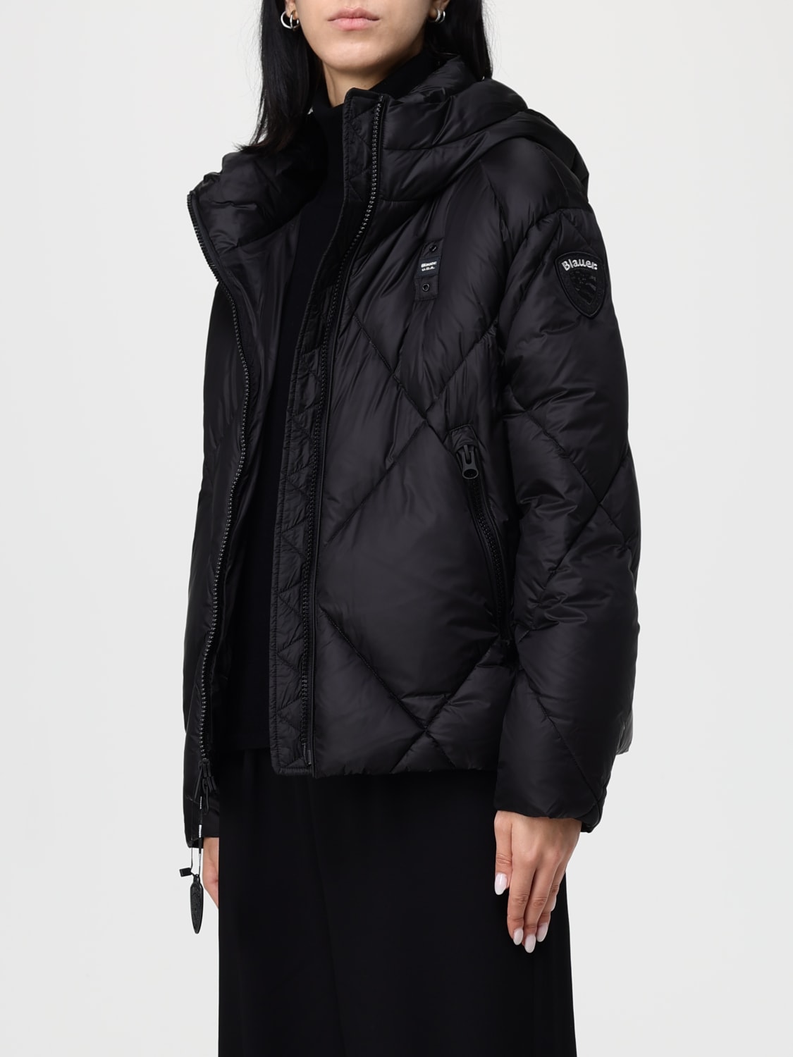 BLAUER VESTE: Veste femme Blauer, Noir - Img 3