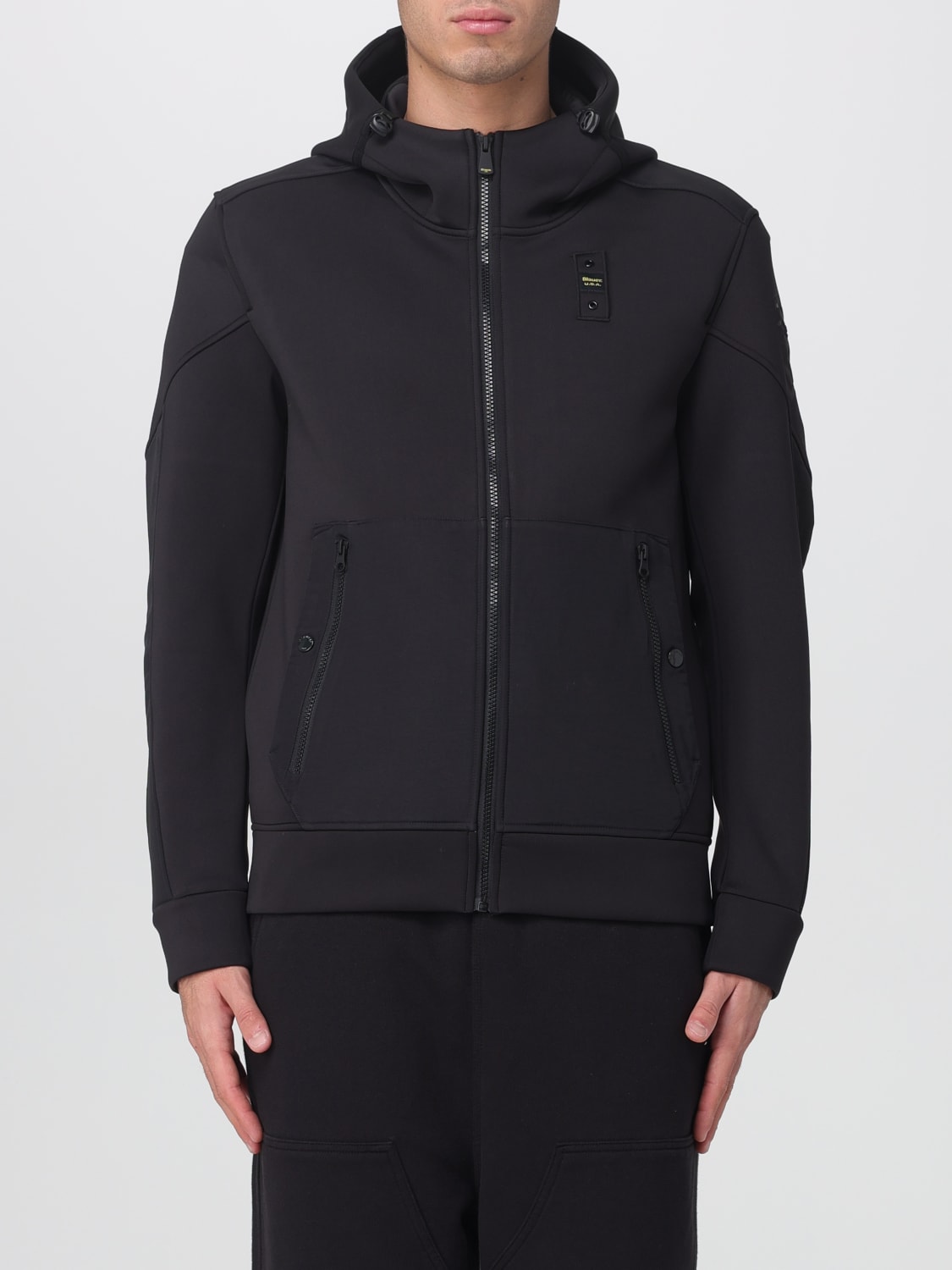 BLAUER SWEATSHIRT: Sweatshirt men Blauer, Black - Img 1