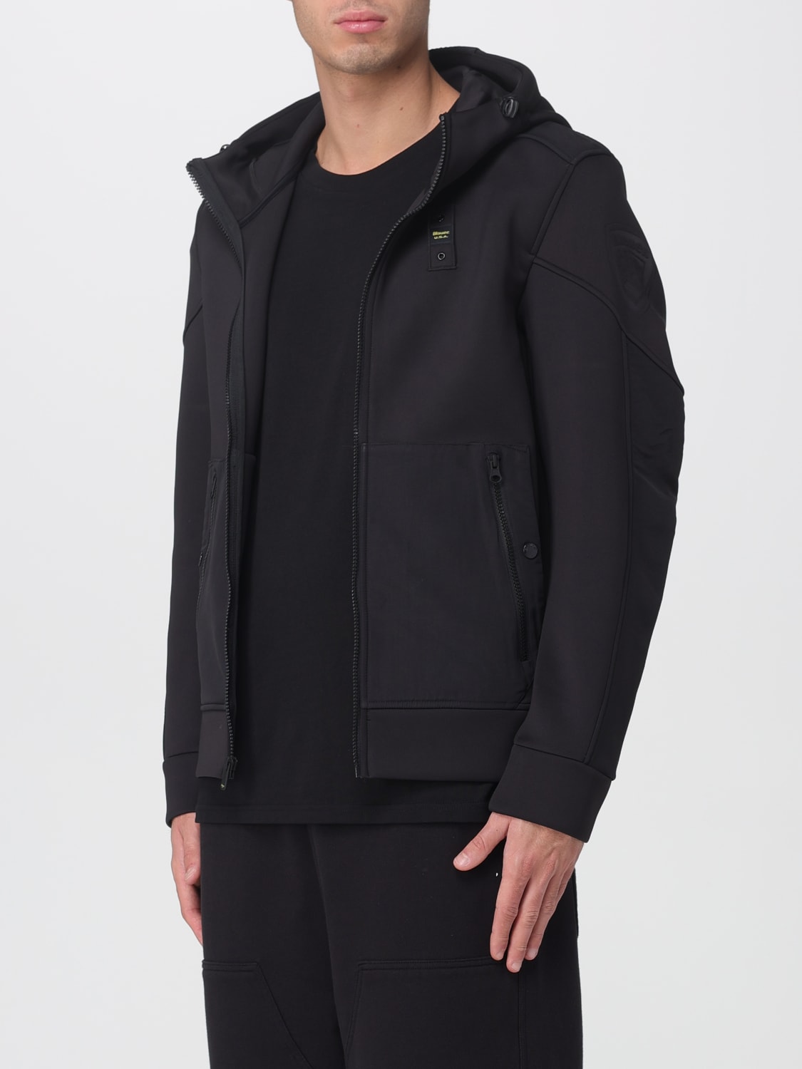 BLAUER SWEATSHIRT: Sweatshirt men Blauer, Black - Img 3