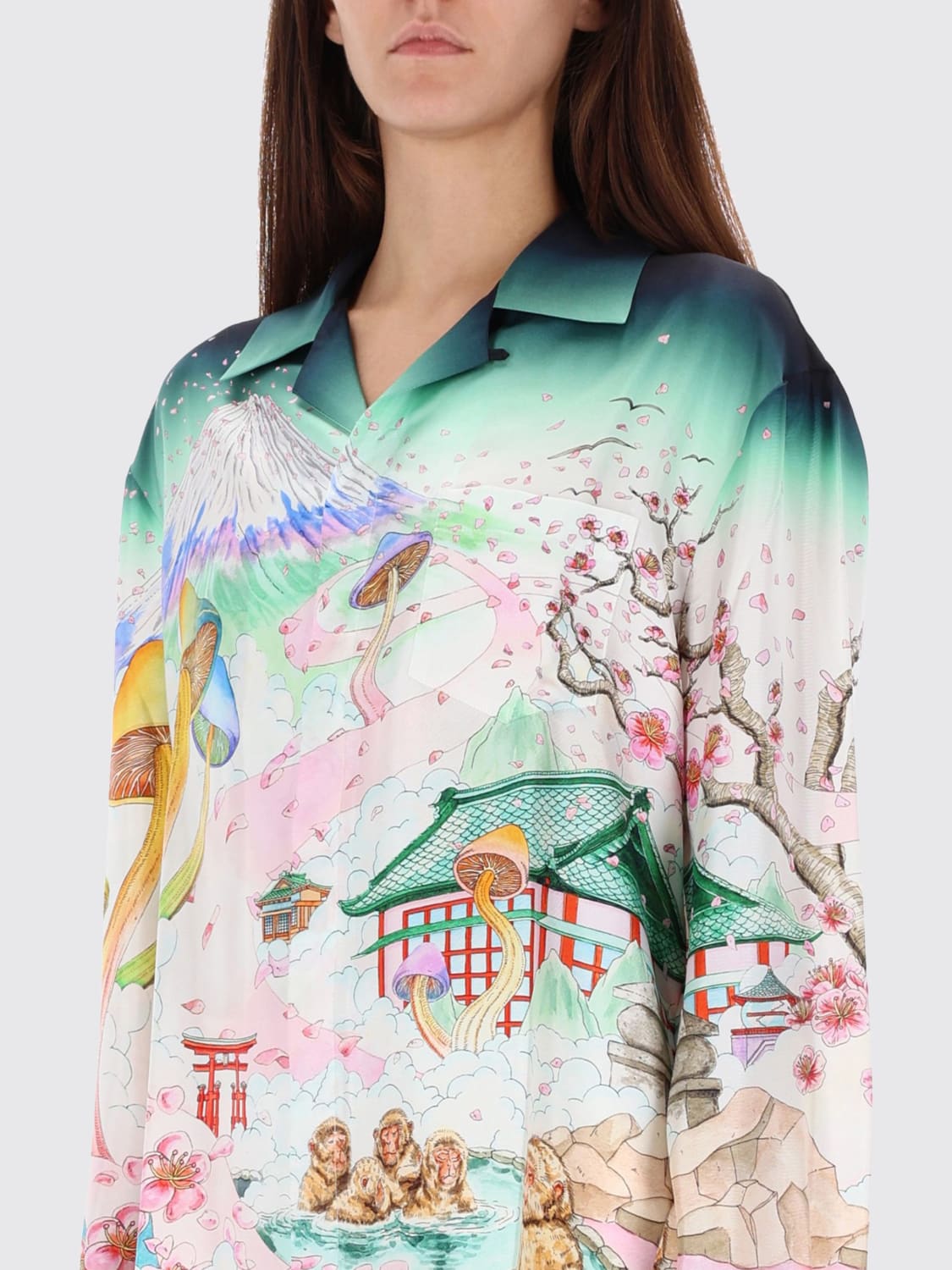 CASABLANCA SHIRT: Shirt woman Casablanca, Multicolor - Img 4