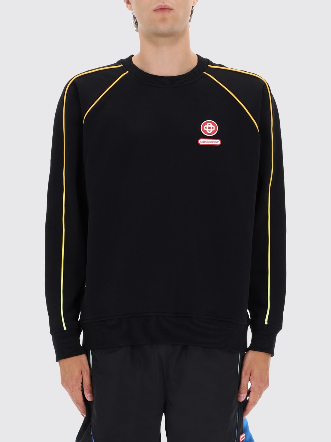 CASABLANCA SWEATSHIRT: Sweatshirt men Casablanca, Black - Img 1