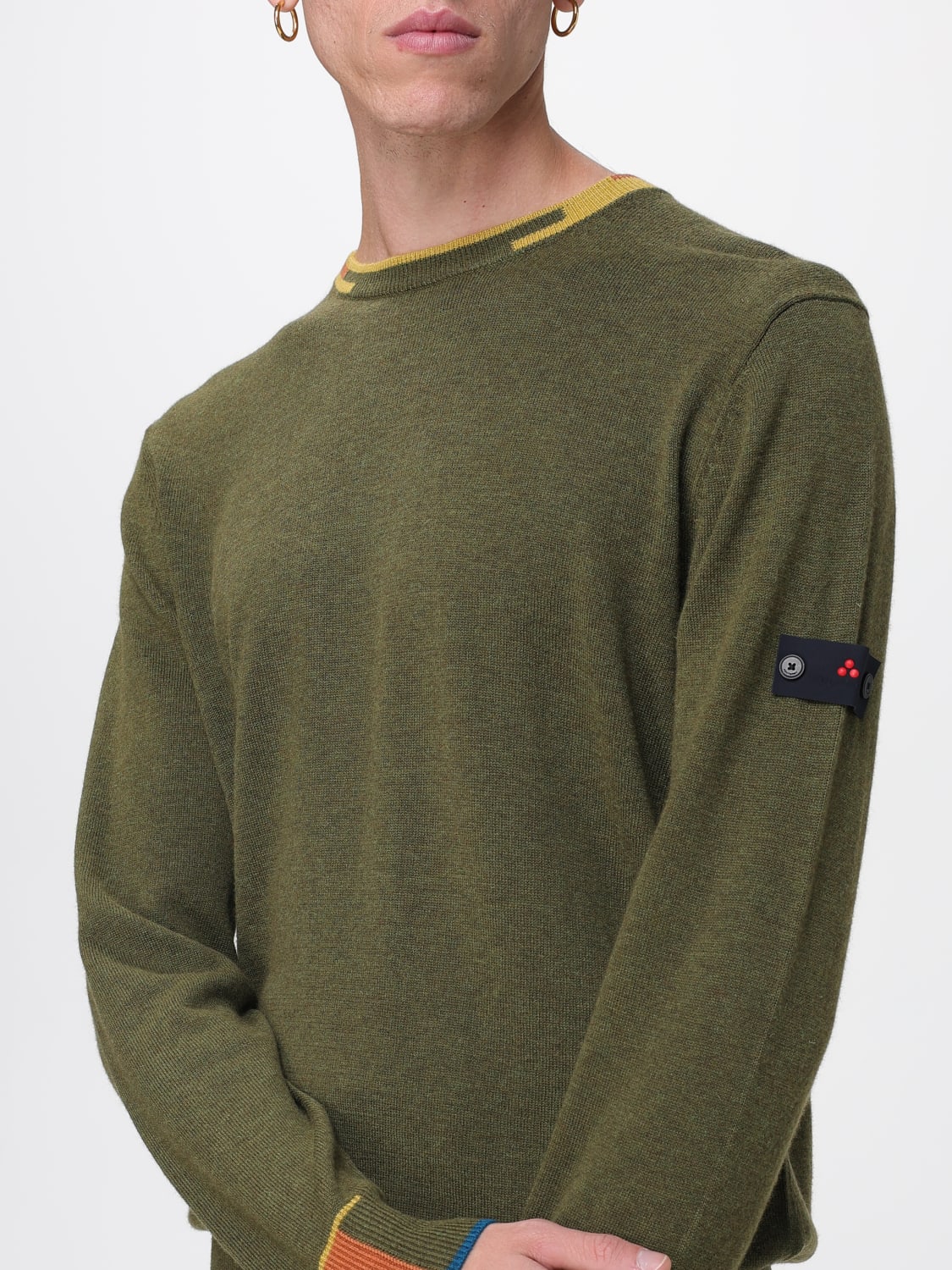 PEUTEREY PULLOVER: Pullover herren Peuterey, Grün - Img 3