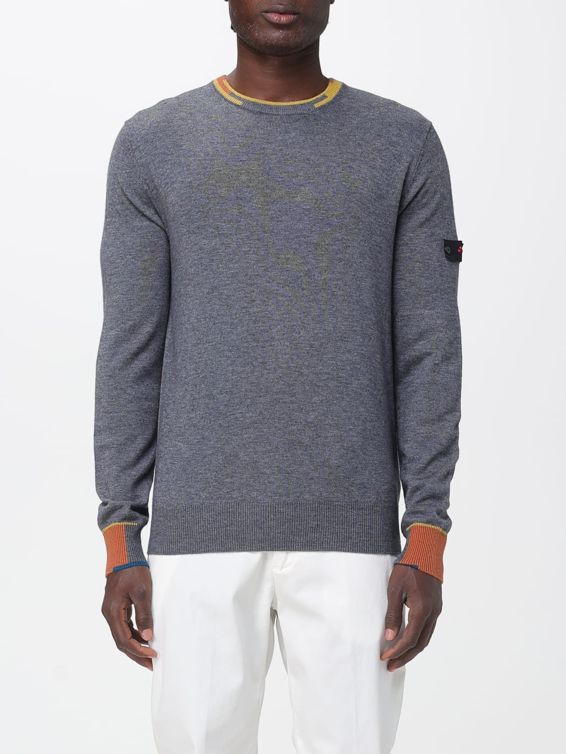 PEUTEREY PULLOVER: Pullover herren Peuterey, Grau - Img 1