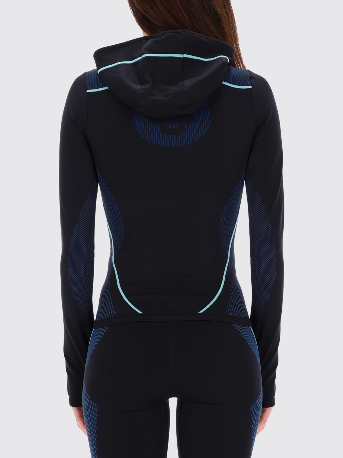 CASABLANCA TOP: Top femme Casablanca, Bleu - Img 3