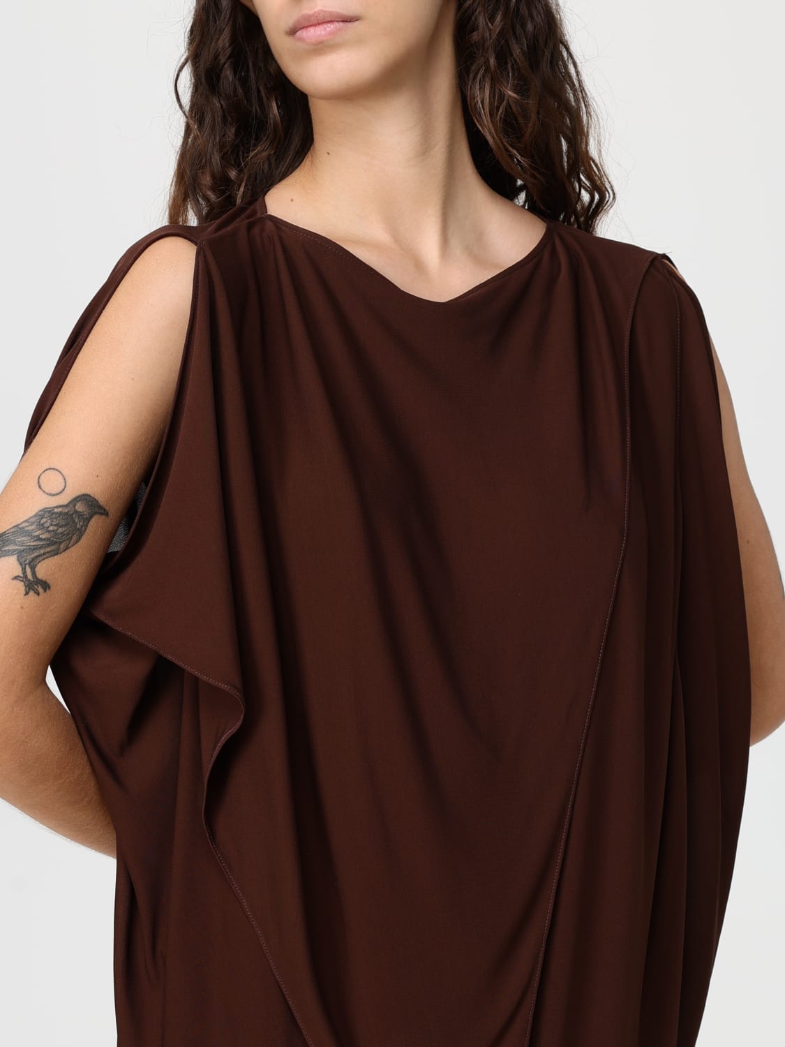 FABIANA FILIPPI KLEID: Kleid damen Fabiana Filippi, Ebony - Img 4