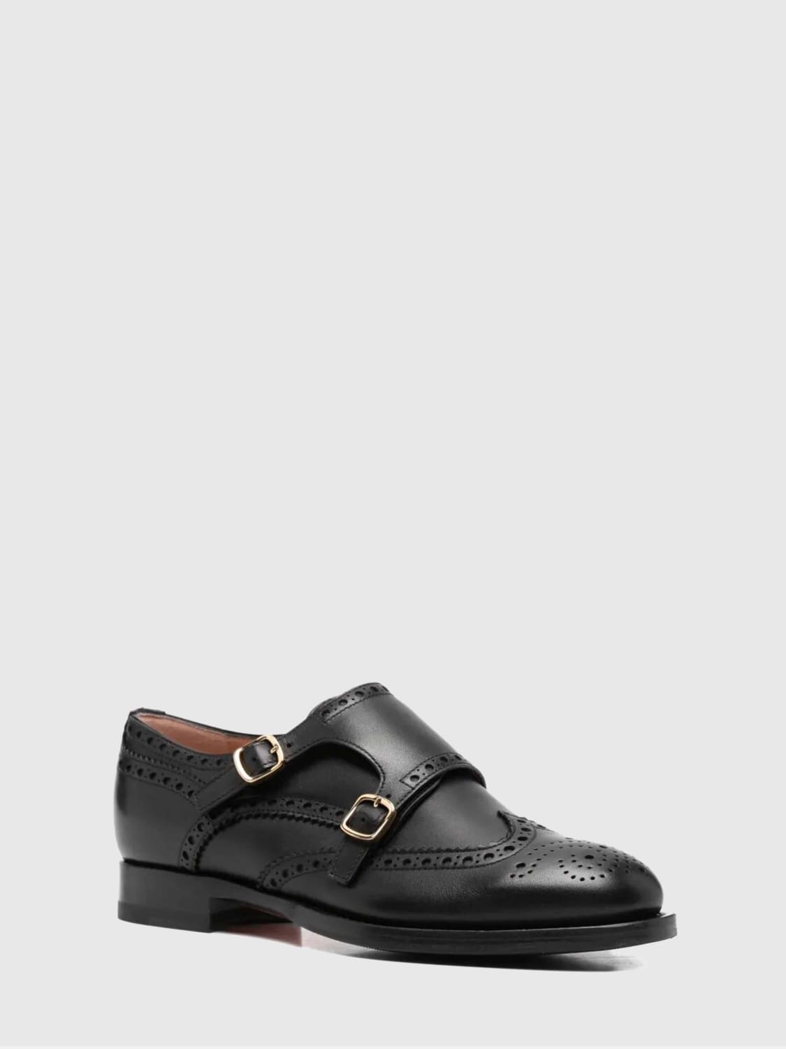 SANTONI OXFORD SHOE: Shoes woman Santoni, Black - Img 2