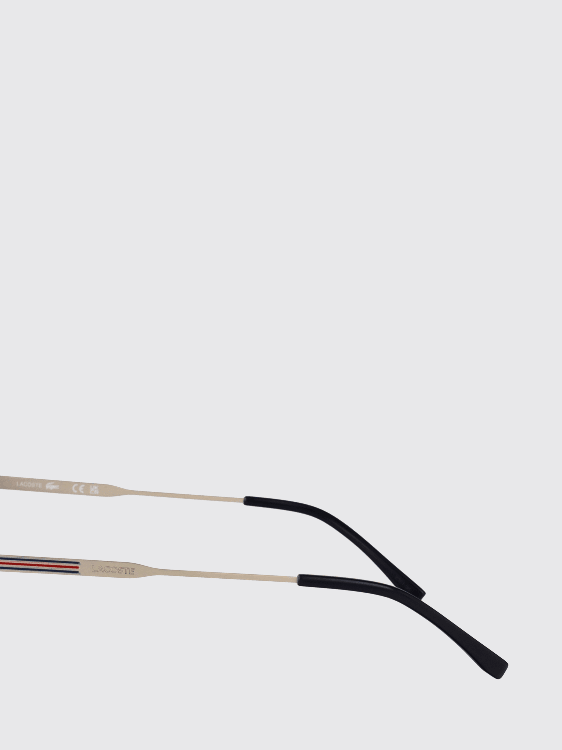 LACOSTE OCCHIALI DA SOLE: Occhiali da sole L251S Lacoste in metallo , Grigio - Img 3