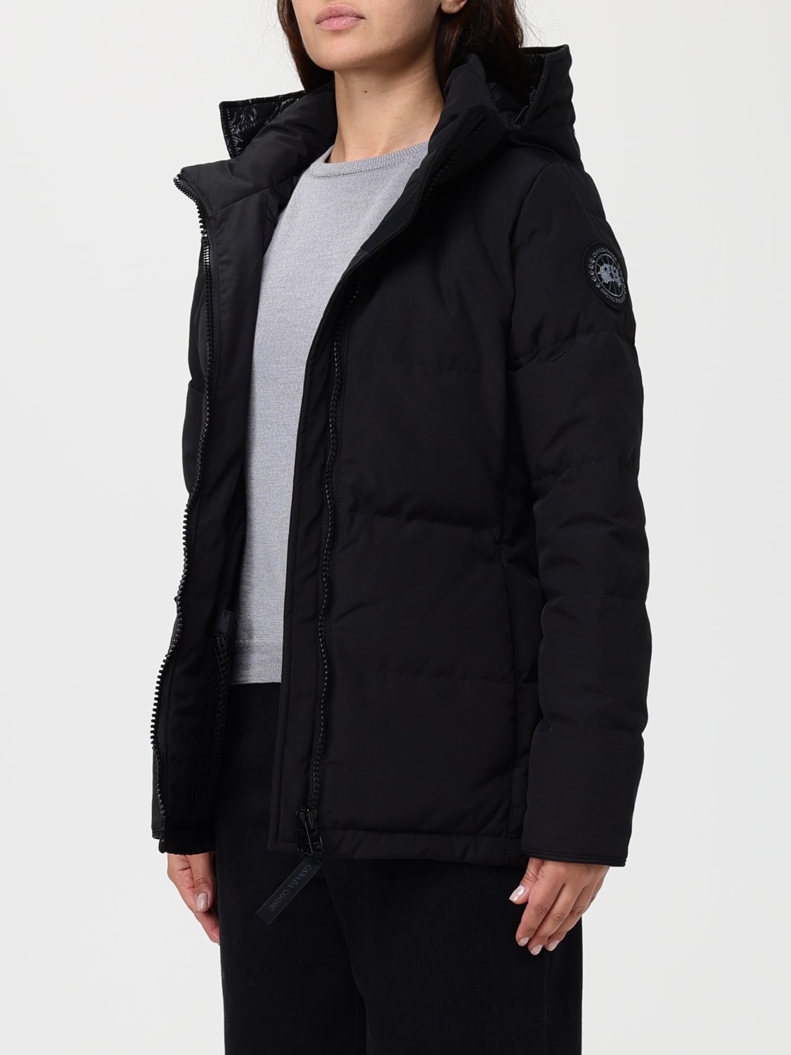 CANADA GOOSE JACKET: Coat woman Canada Goose, Black - Img 3
