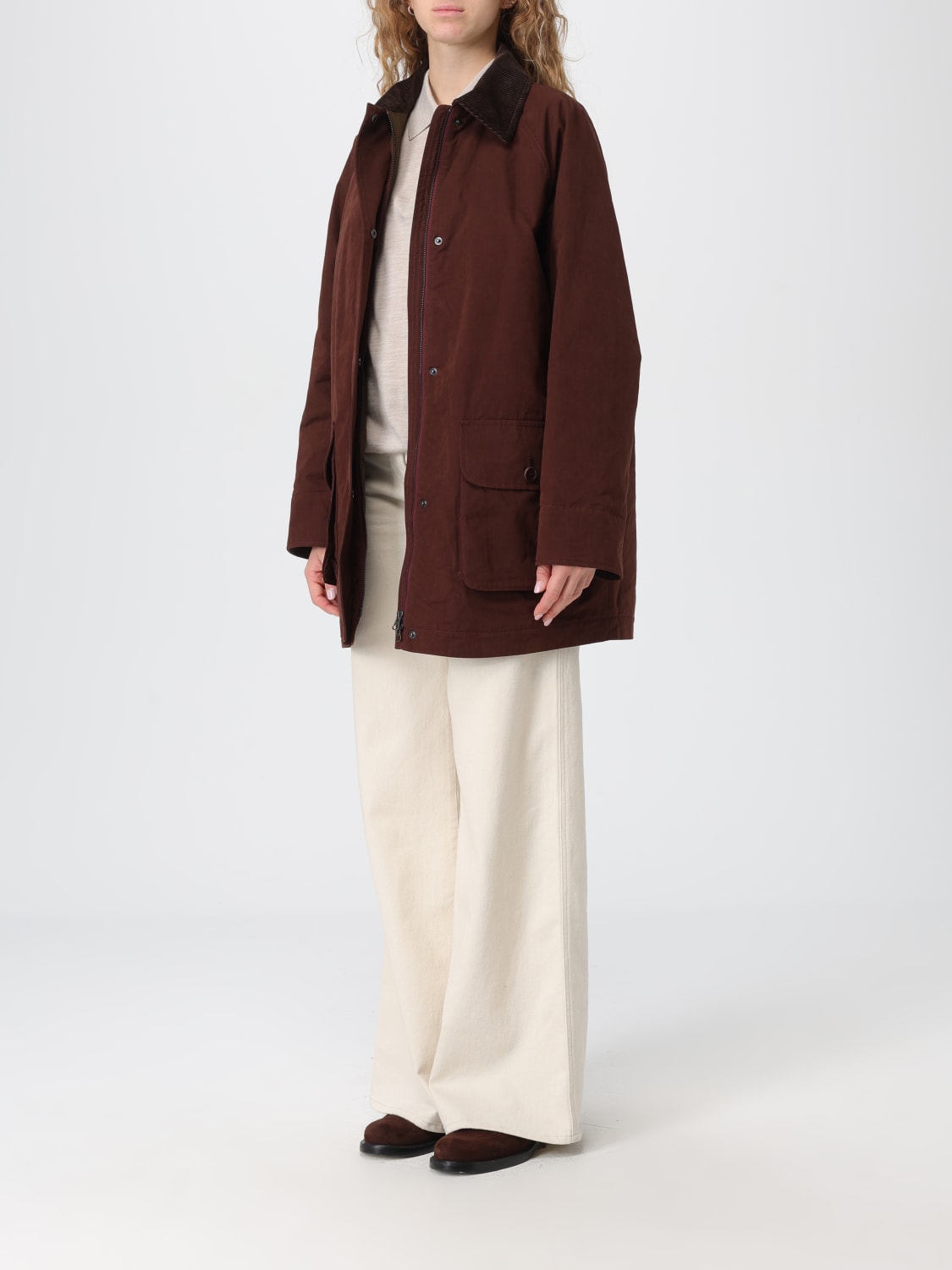 ASPESI MANTEL: Mantel damen Aspesi, Braun - Img 3