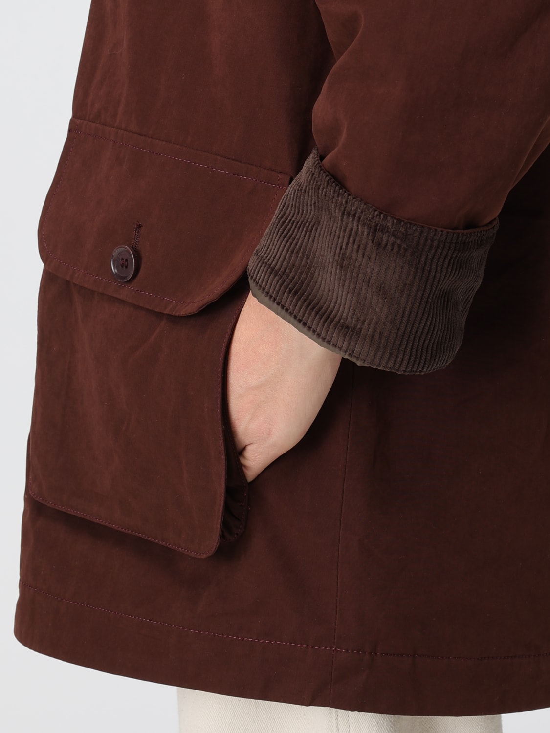 ASPESI MANTEL: Mantel damen Aspesi, Braun - Img 4