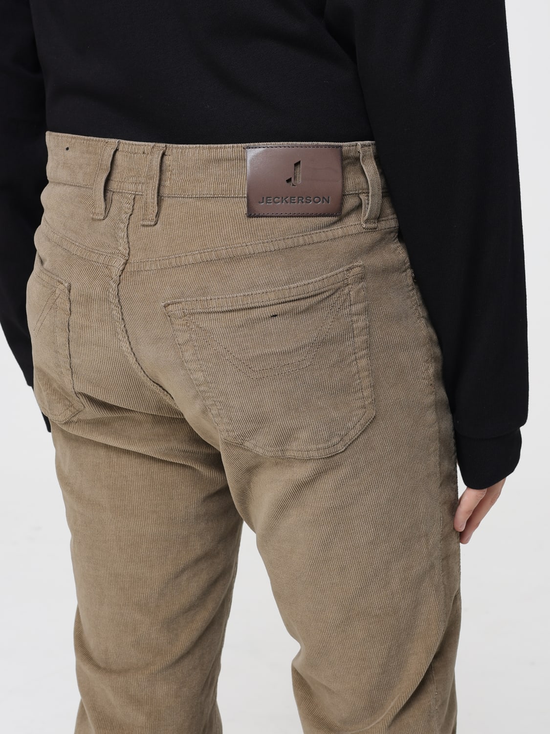JECKERSON JEANS: Pantalon homme Jeckerson, Marron - Img 3