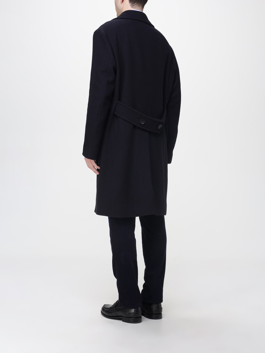 MANUEL RITZ COAT: Coat men Manuel Ritz, Blue - Img 2