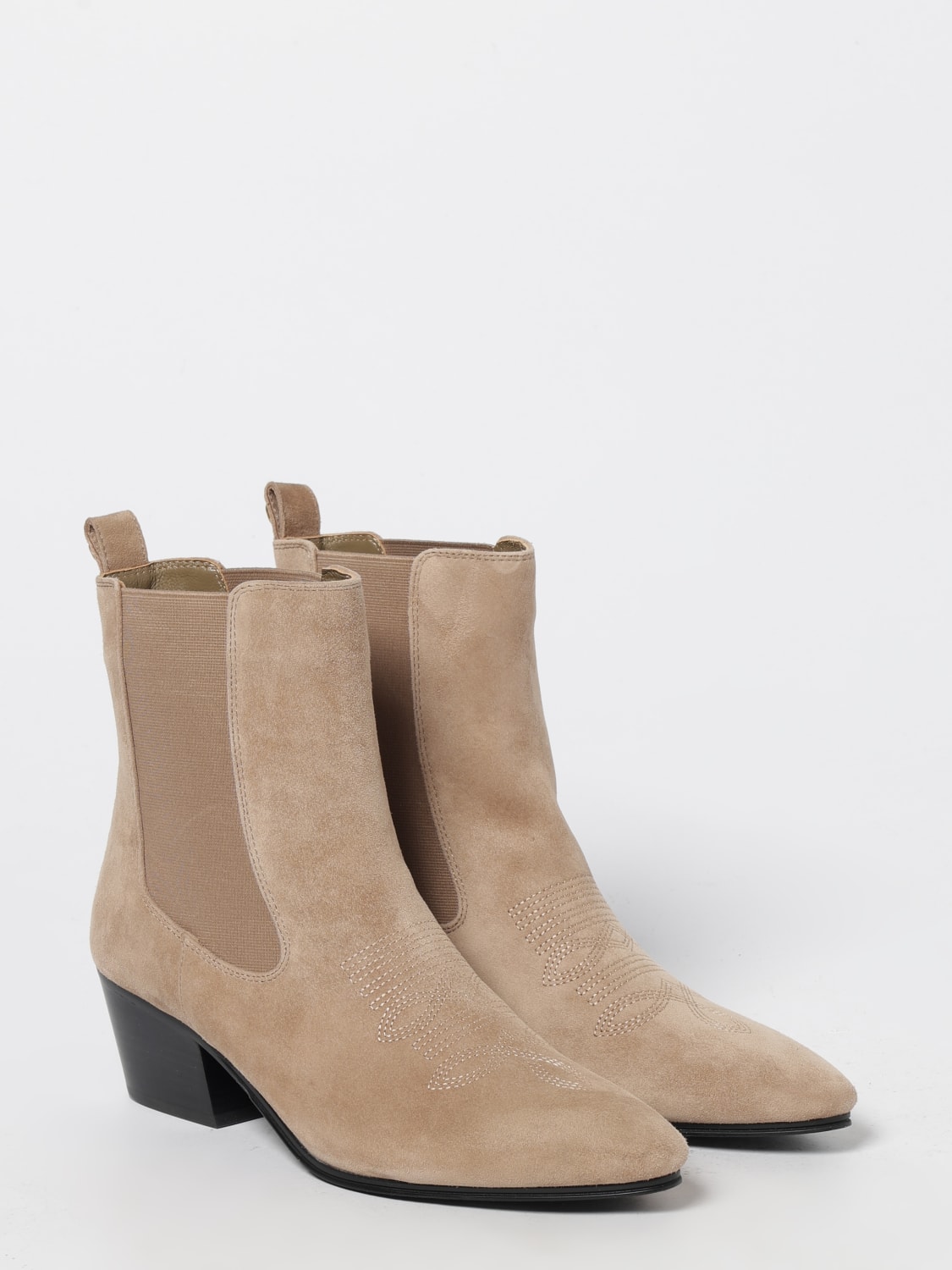 TWINSET BOTTES: Chaussures femme Twinset, Marron - Img 2