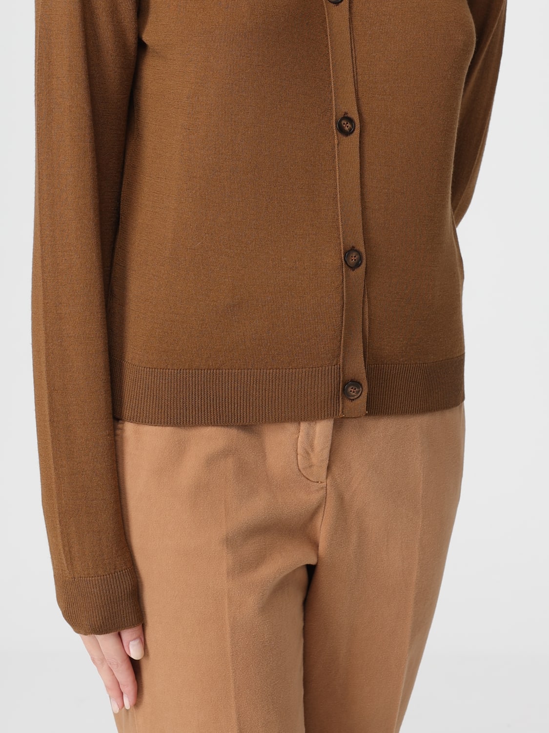 ZANONE PULLOVER: Hemdbluse damen Zanone, Braun - Img 3