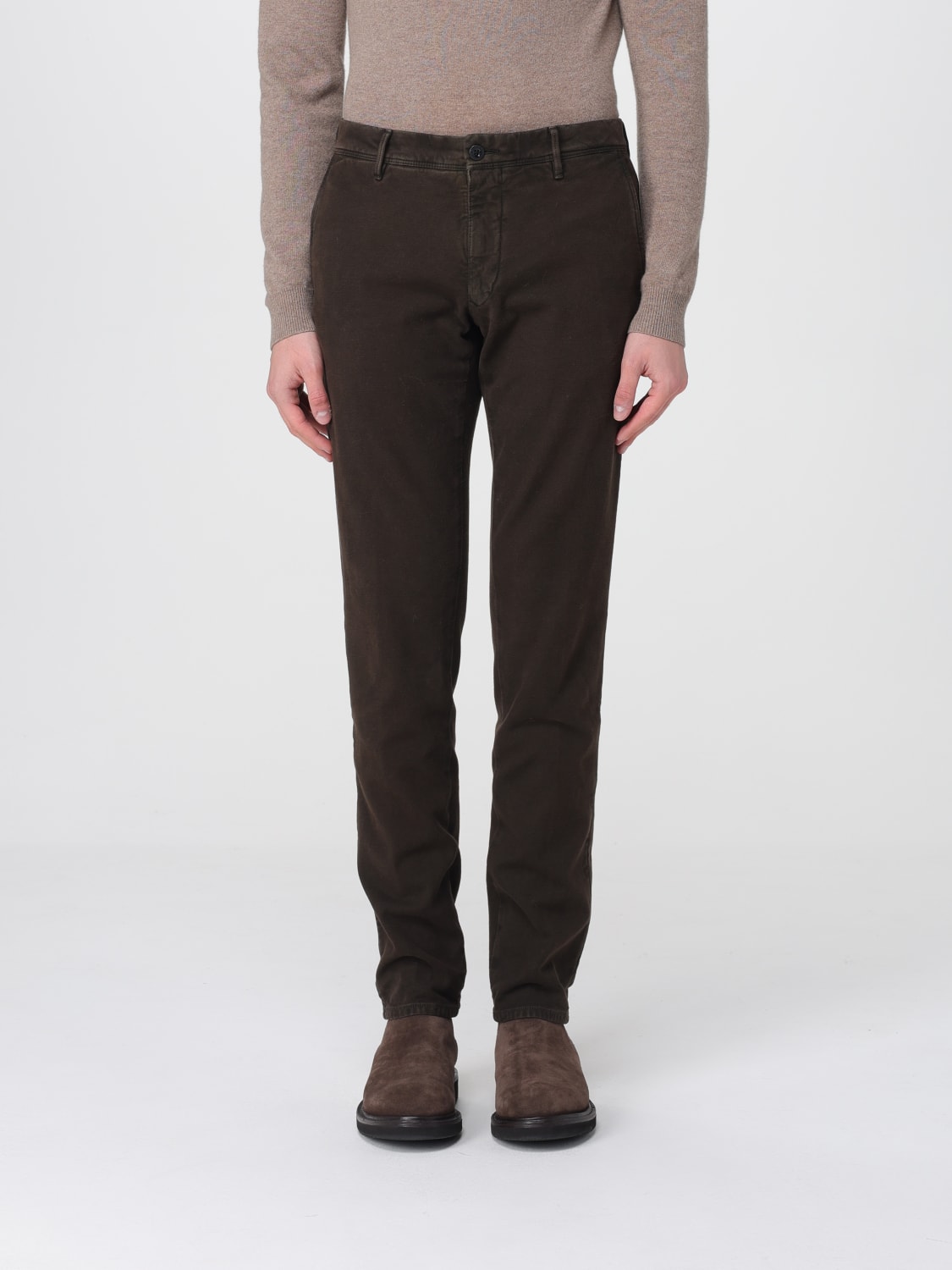 INCOTEX PANTS: Pants men Incotex, Brown - Img 1