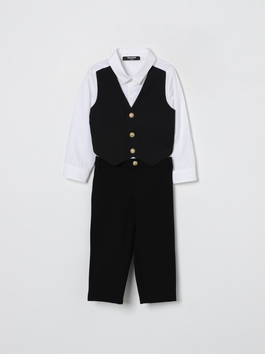 BALMAIN SUIT: Balmain boys' set, Black - Img 1