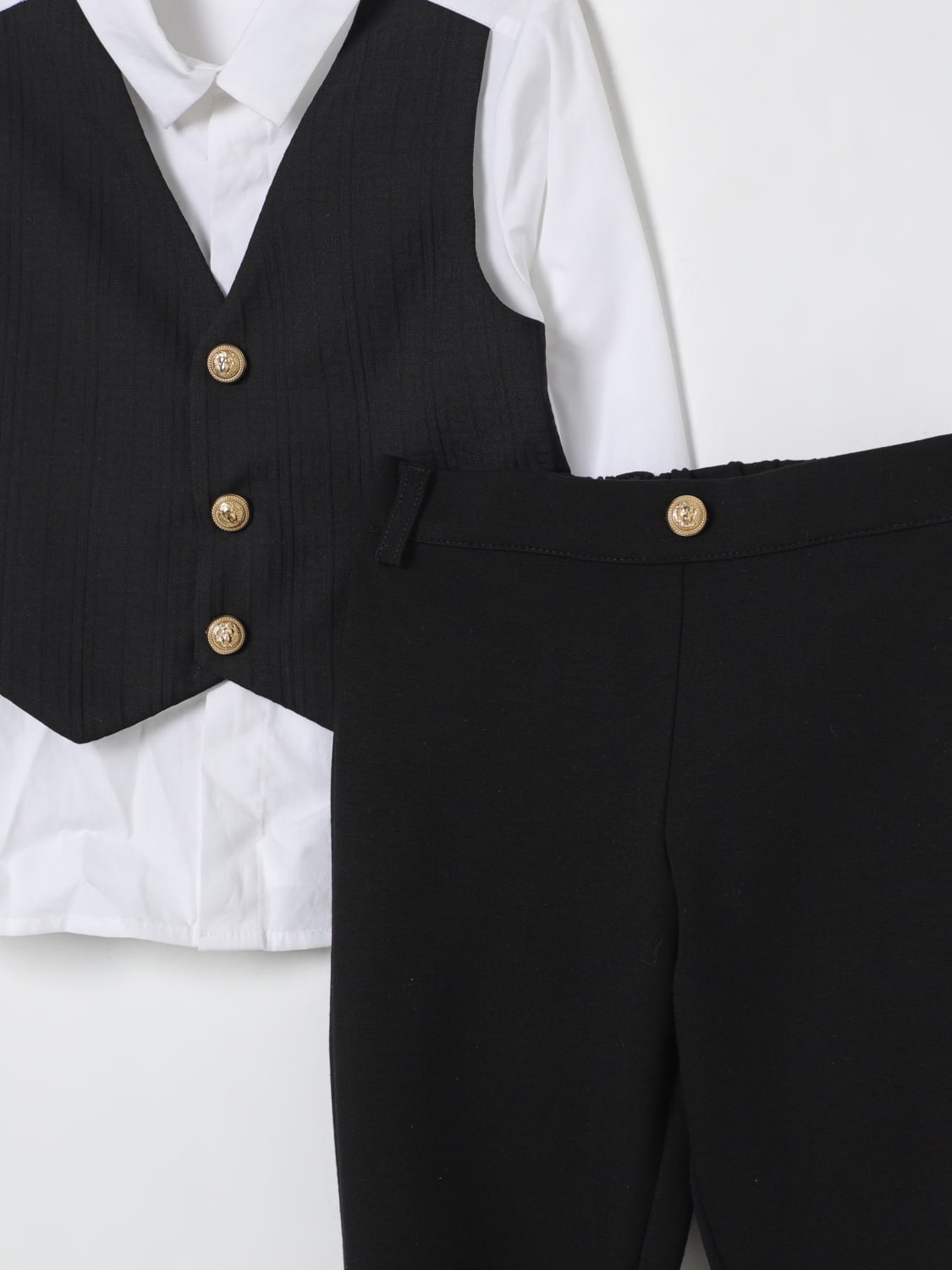BALMAIN SUIT: Balmain boys' set, Black - Img 3
