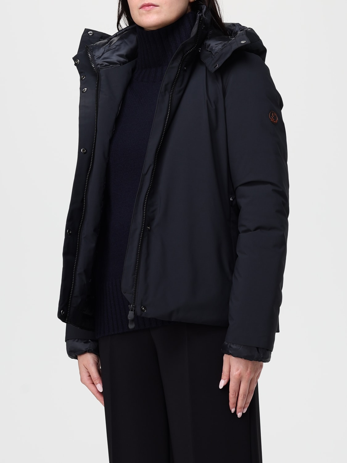 SAVE THE DUCK MANTEAU: Manteau femme Save The Duck, Noir - Img 3