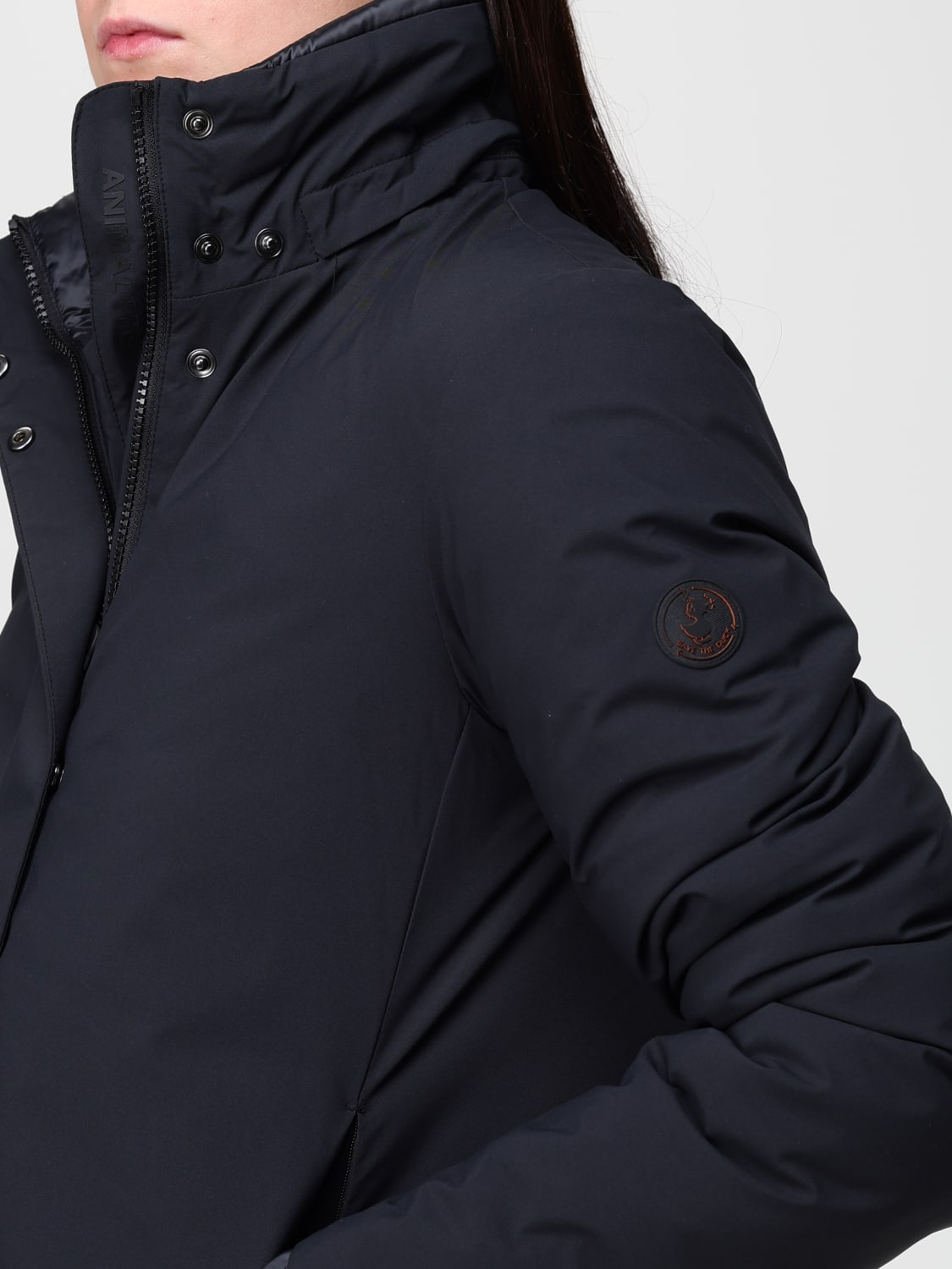 SAVE THE DUCK MANTEAU: Manteau femme Save The Duck, Noir - Img 4