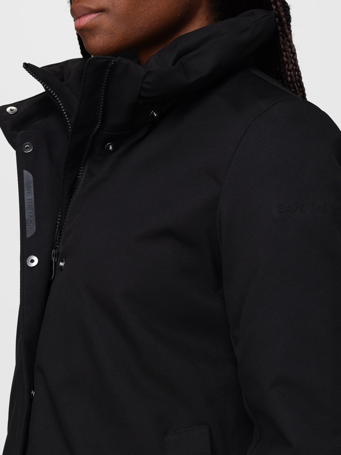 SAVE THE DUCK ABRIGO: Abrigo mujer Save The Duck, Negro - Img 4