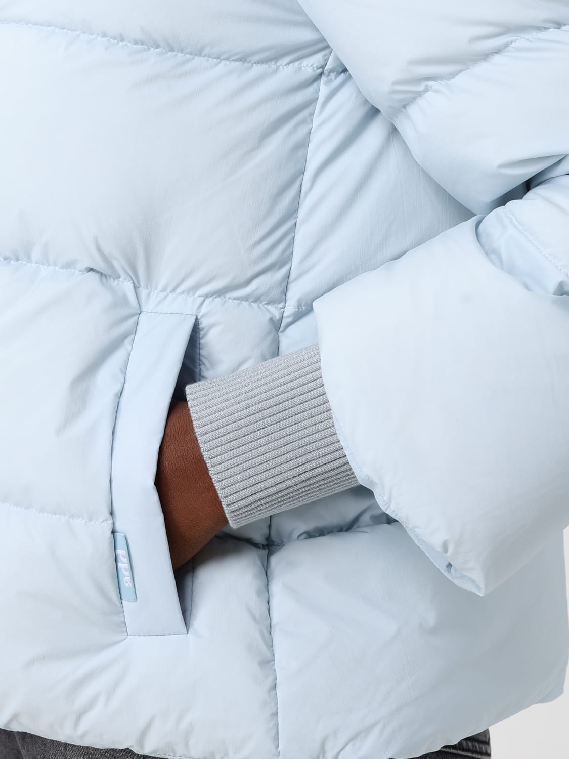 ADD CHAQUETA: Abrigo mujer Add, Gris - Img 4