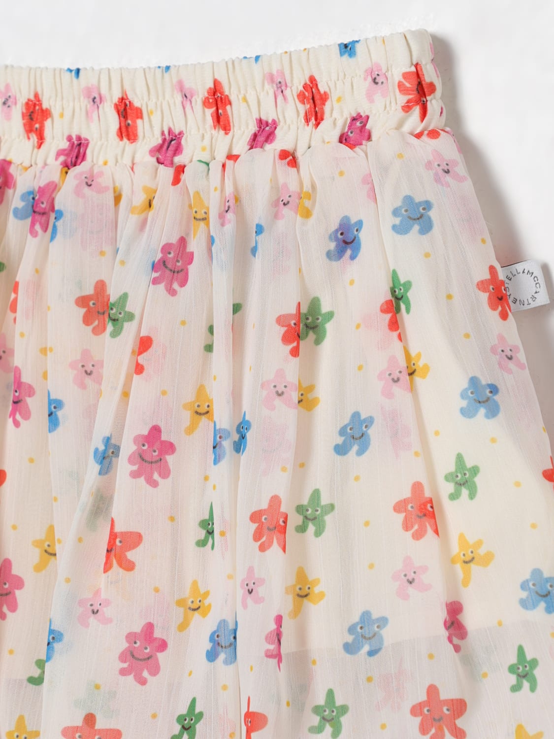 STELLA MCCARTNEY KIDS FALDA: Falda niños Stella McCartney Kids, Marfil - Img 3