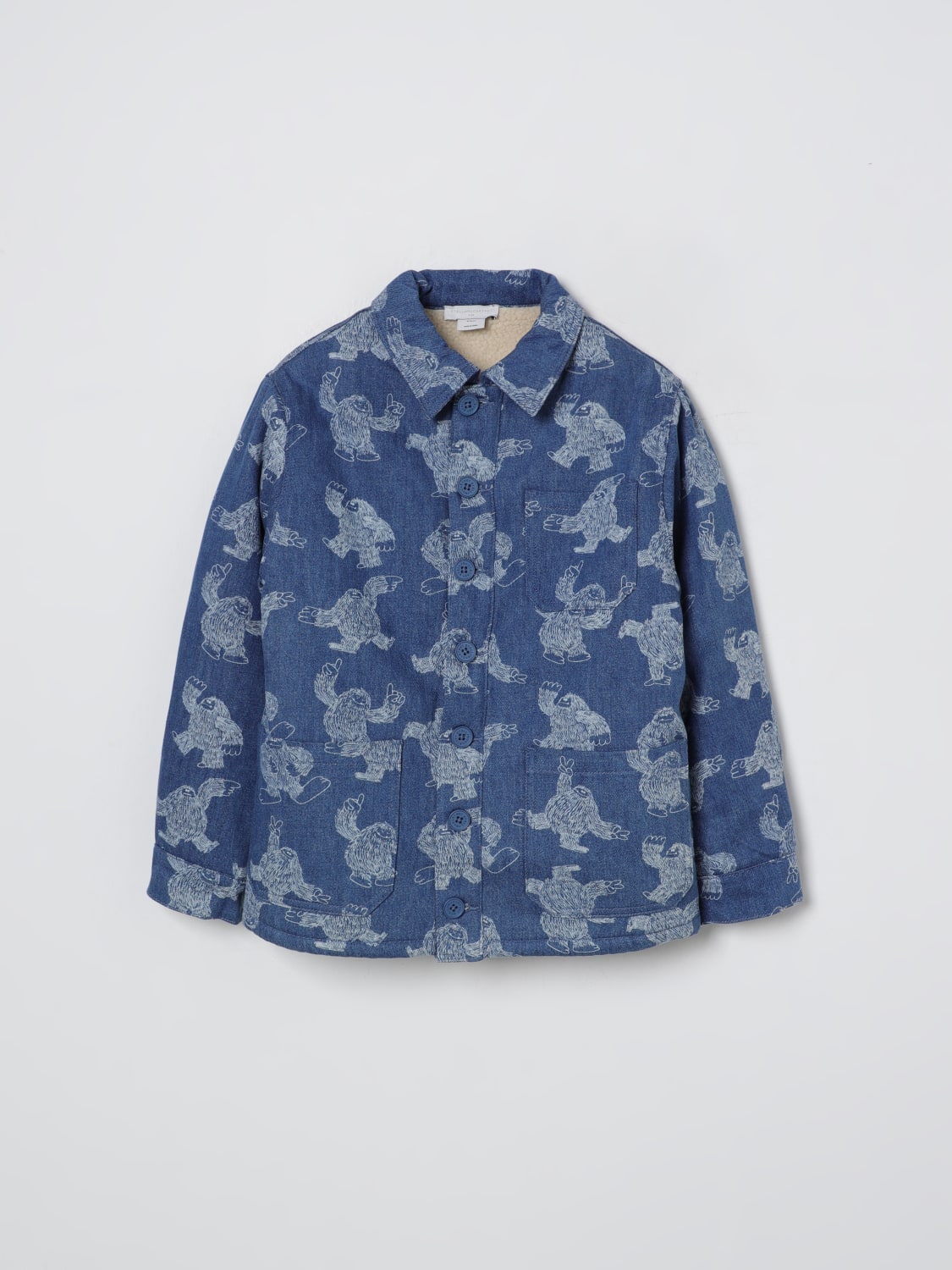 STELLA MCCARTNEY KIDS JACKET: Jacket kids Stella McCartney Kids, Blue - Img 1