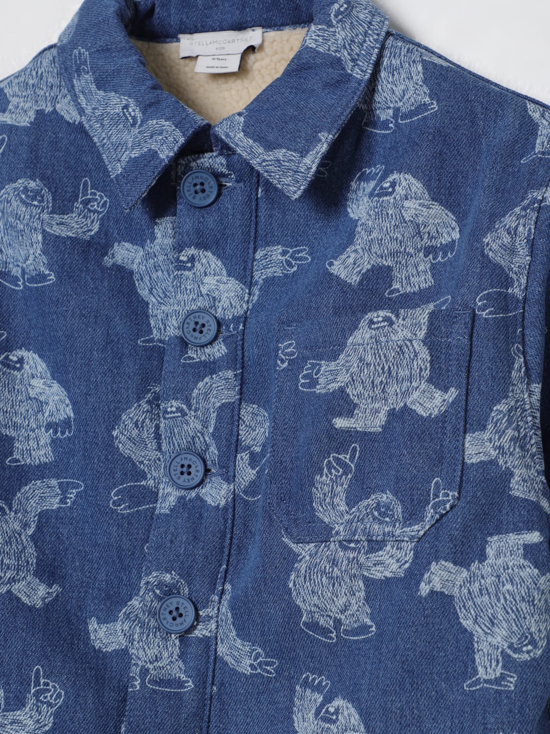 STELLA MCCARTNEY KIDS JACKET: Jacket kids Stella McCartney Kids, Blue - Img 3