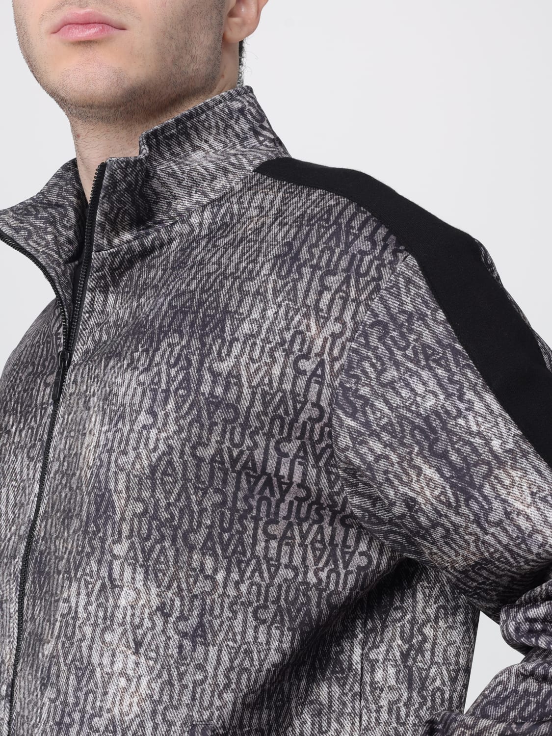 JUST CAVALLI SWEATSHIRT: Pullover herren Just Cavalli, Bunt - Img 4