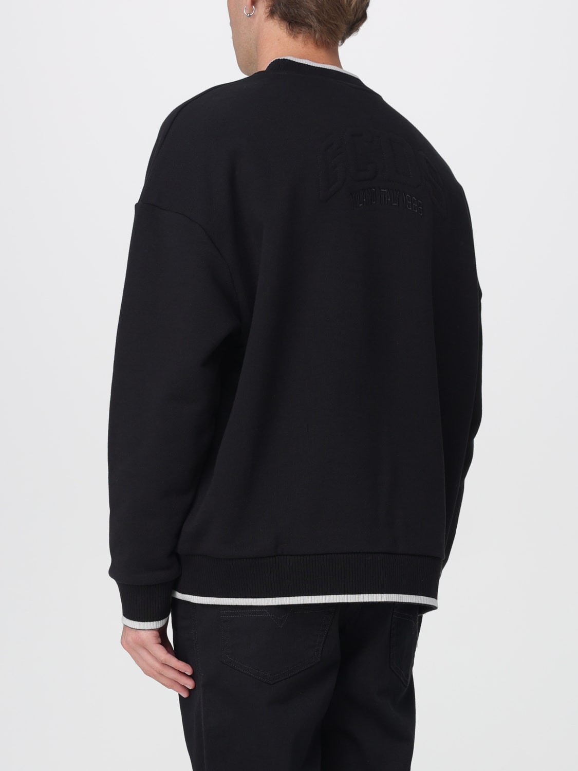 GCDS SWEATSHIRT: Pullover herren GCDS, Schwarz - Img 2