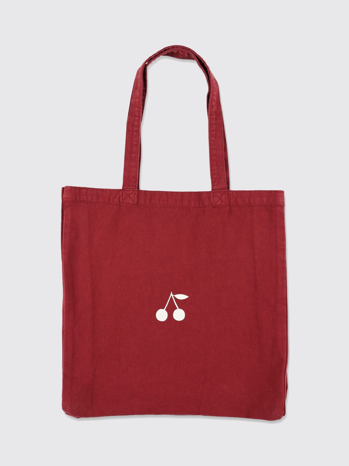 BONPOINT BORSA: Borsa a spalla in cotone Bonpoint, Bordeaux - Img 1