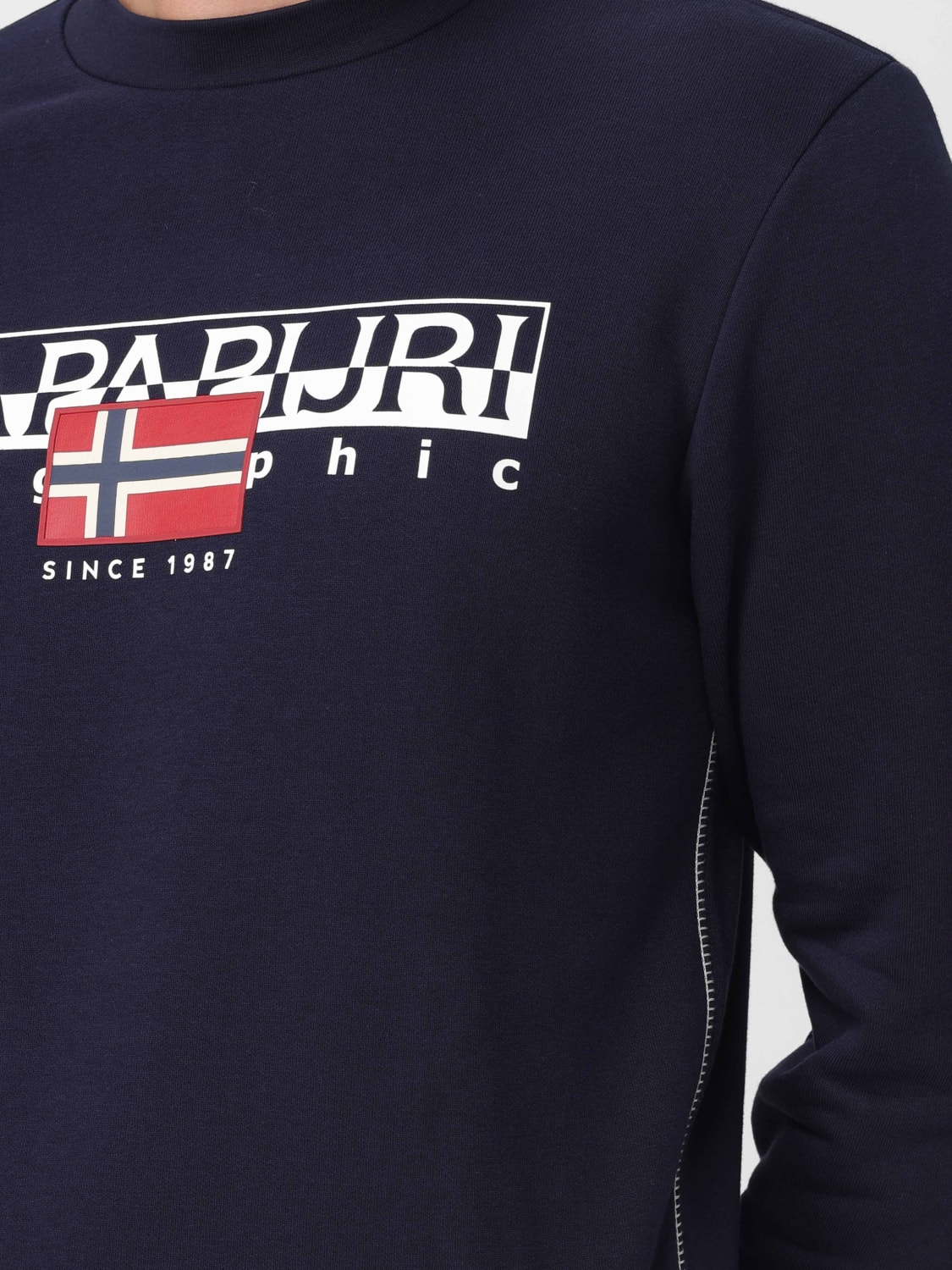 NAPAPIJRI SWEATSHIRT: Sweater men Napapijri, Blue - Img 3