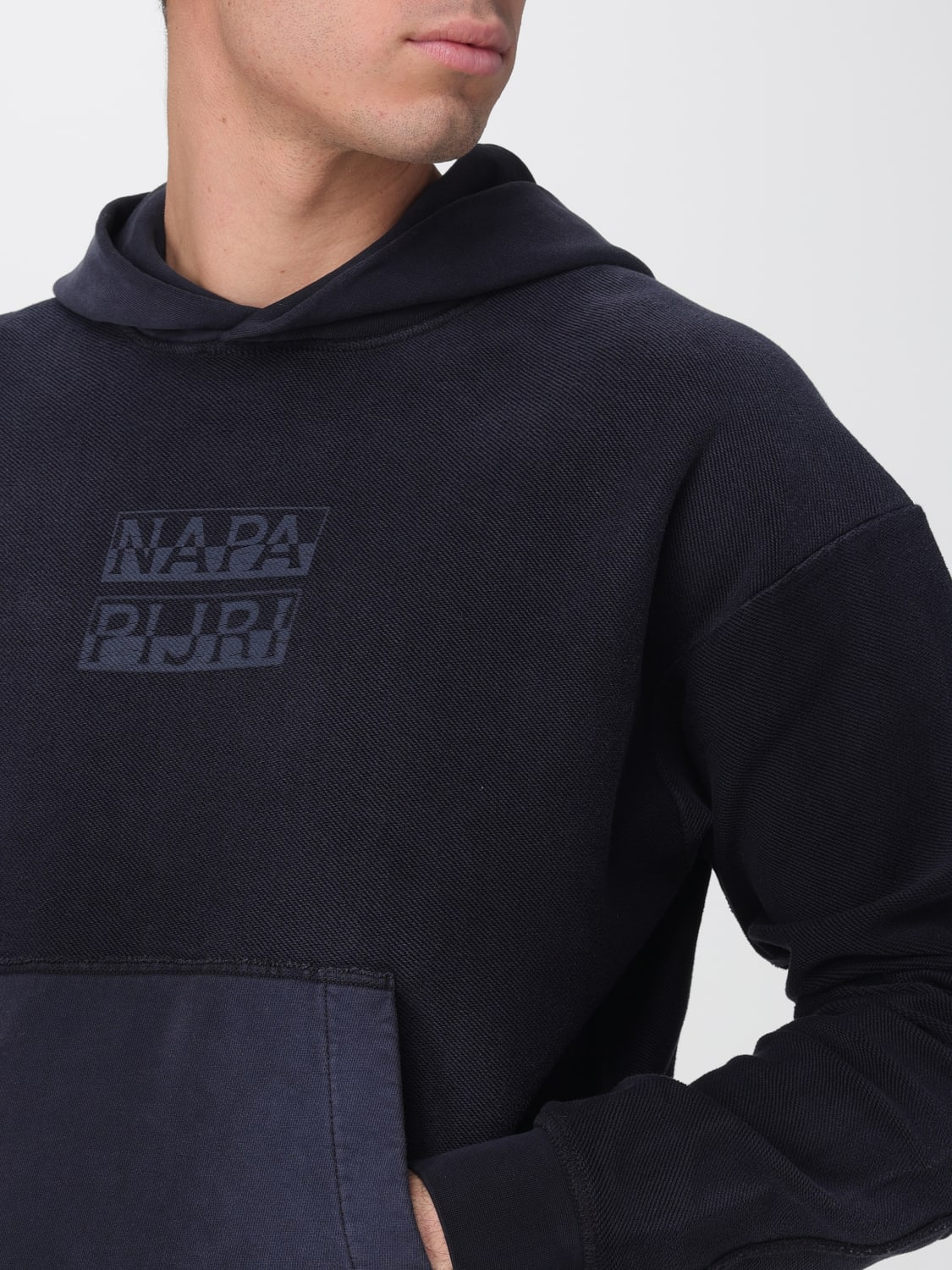 NAPAPIJRI SWEATSHIRT: Pullover herren Napapijri, Marine - Img 3