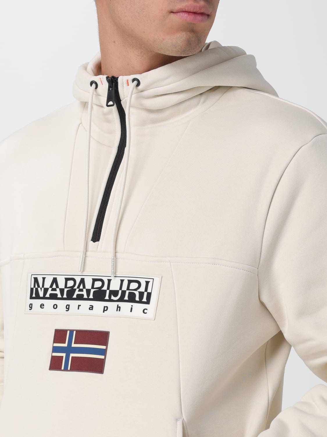 NAPAPIJRI SWEATSHIRT: Sweater men Napapijri, Beige - Img 3