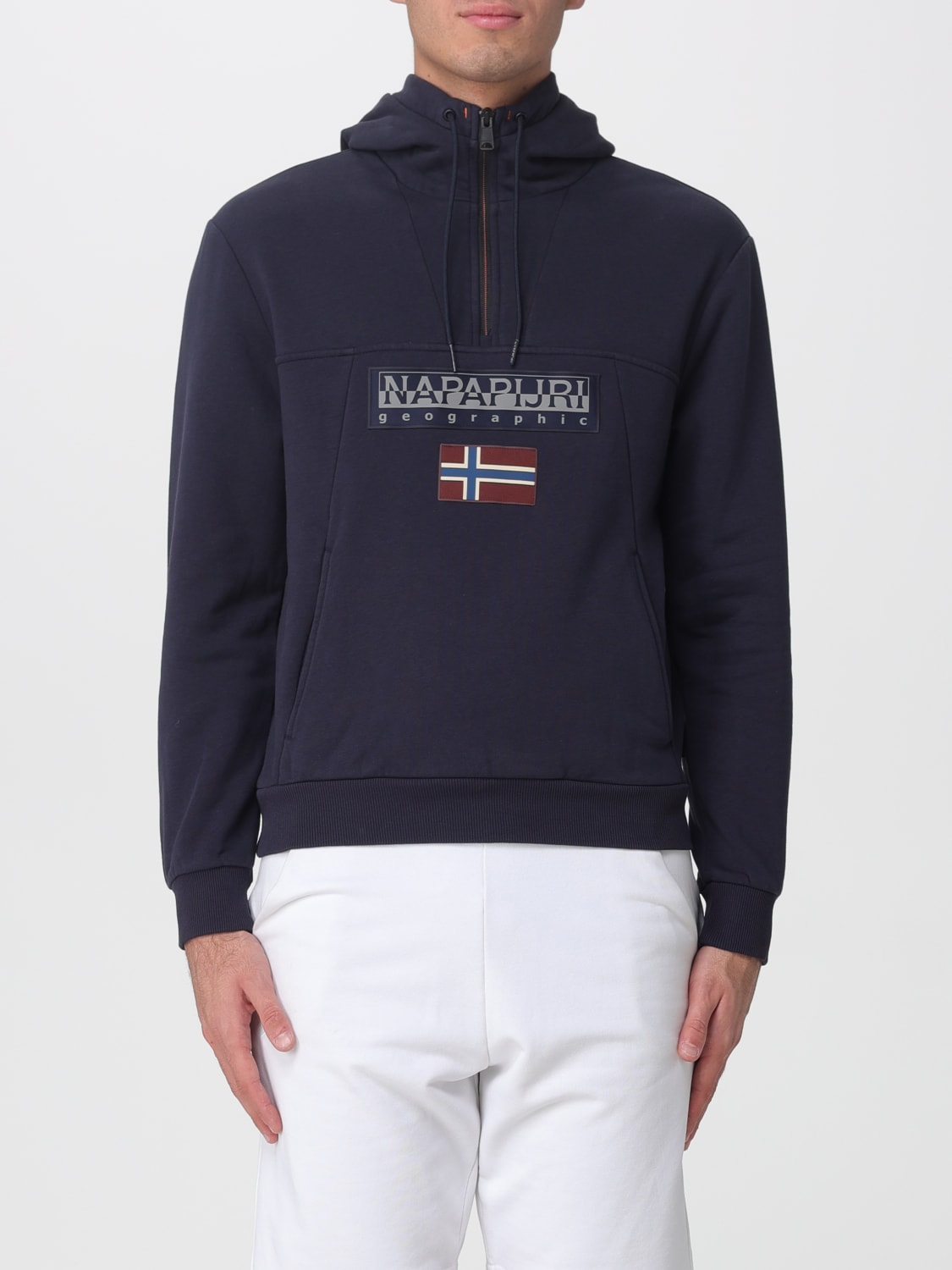 NAPAPIJRI SWEATSHIRT: Pull homme Napapijri, Marine - Img 1