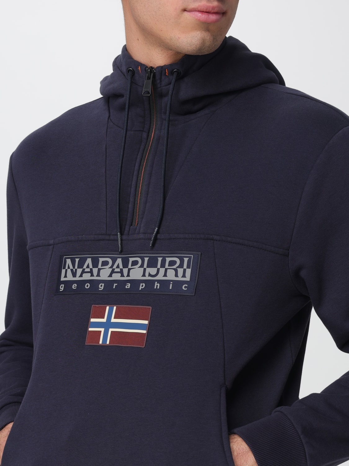 NAPAPIJRI SWEATSHIRT: Pull homme Napapijri, Marine - Img 3