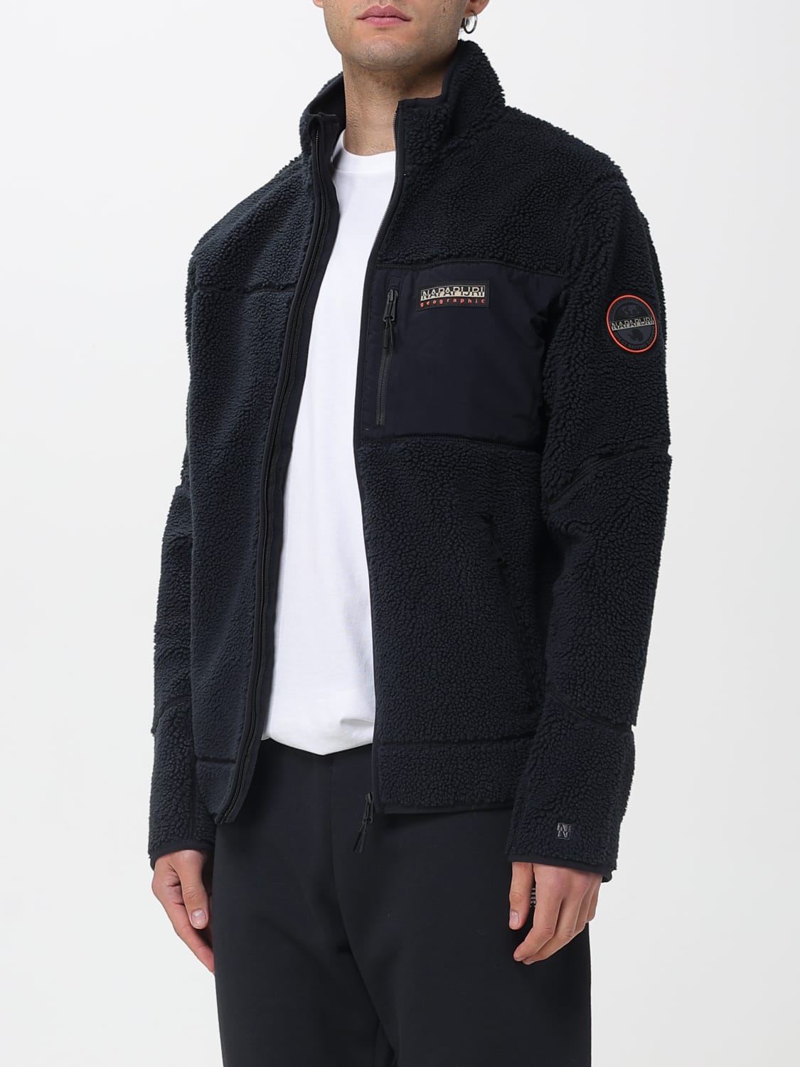 NAPAPIJRI JACKE: Pullover herren Napapijri, Schwarz - Img 3