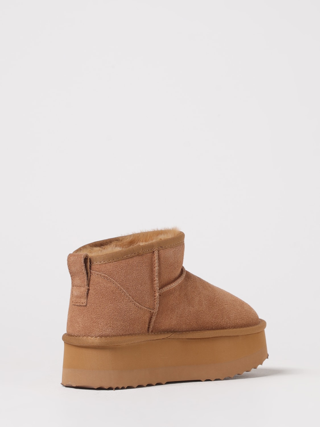 LIU JO BOOTS: Flat ankle boot woman Liu Jo, Amber - Img 3