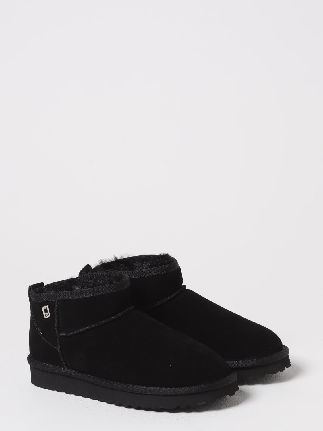 LIU JO BOTAS: Botines planos mujer Liu Jo, Negro - Img 2