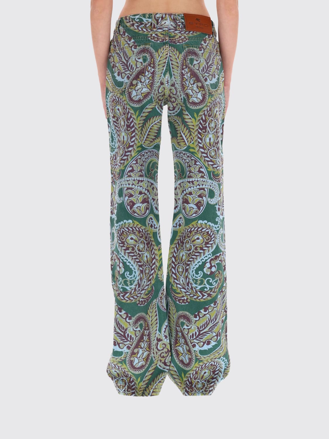 ETRO JEANS: Jeans woman Etro, Green - Img 3