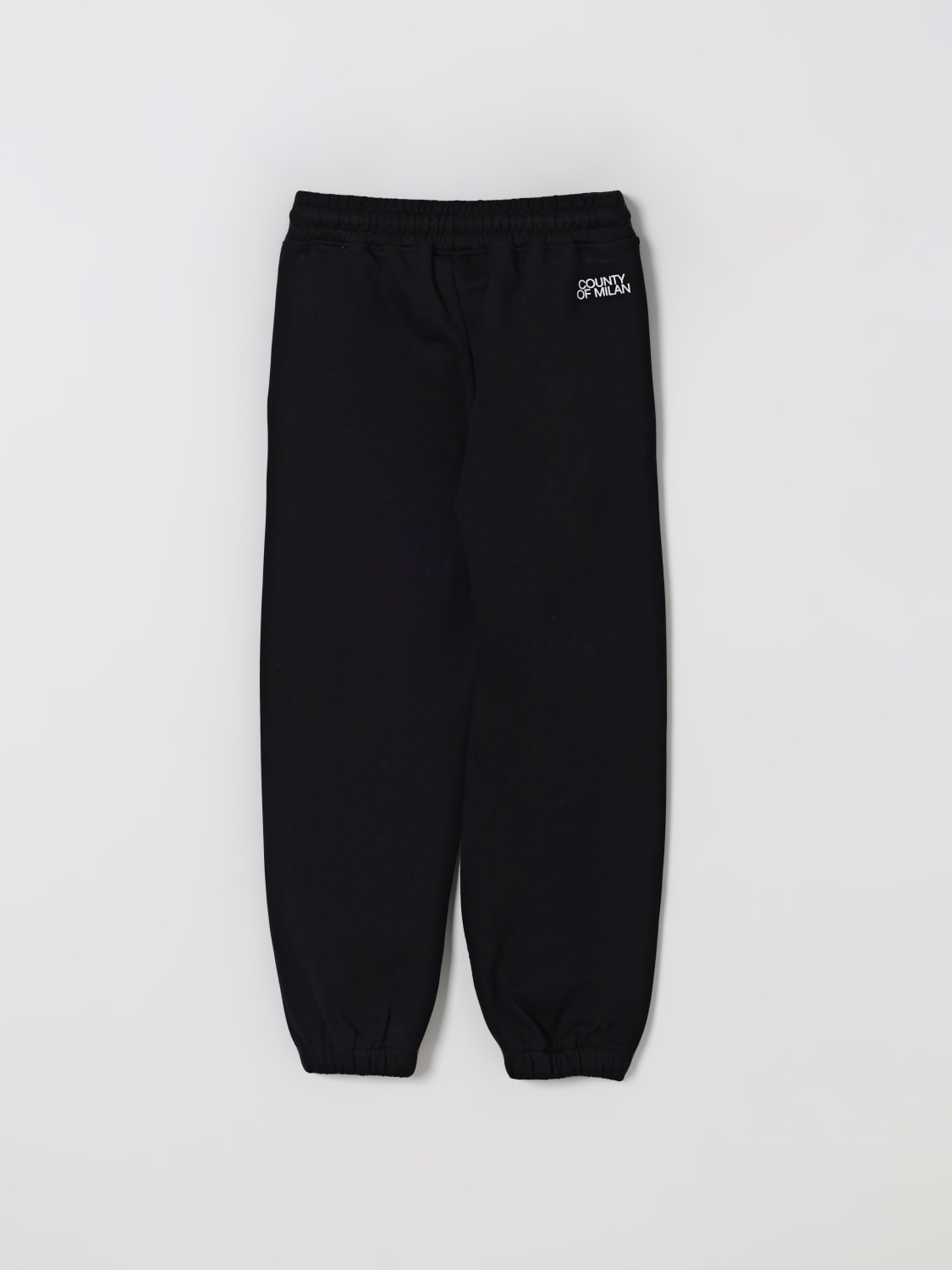 COUNTY OF MILAN PANTS: Pants kids County Of Milan, Black - Img 2