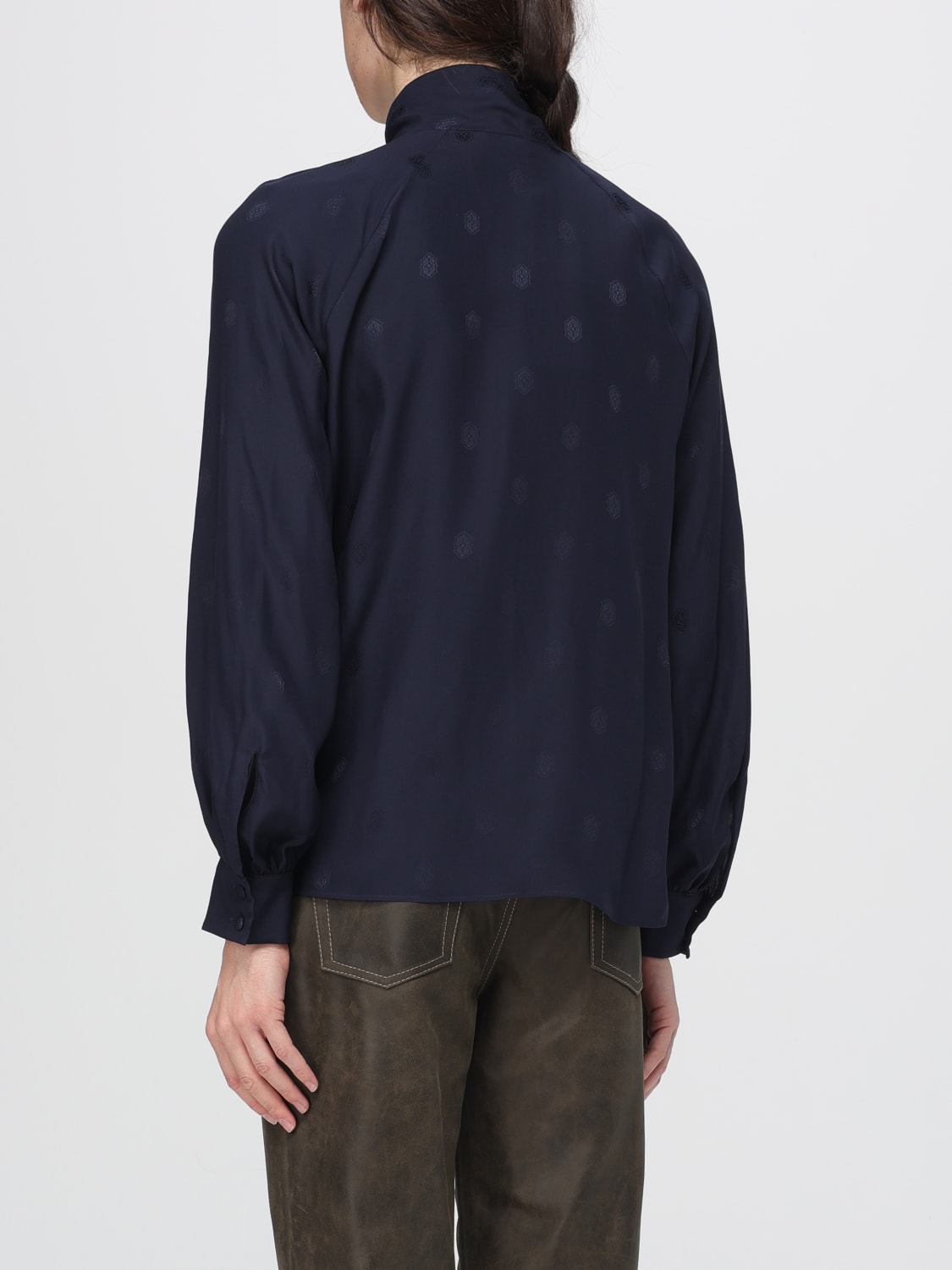 ETRO TOP: Top mujer Etro, Azul Oscuro - Img 3